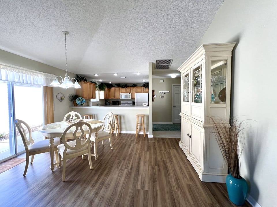  All hard surface flooring throughout the home.