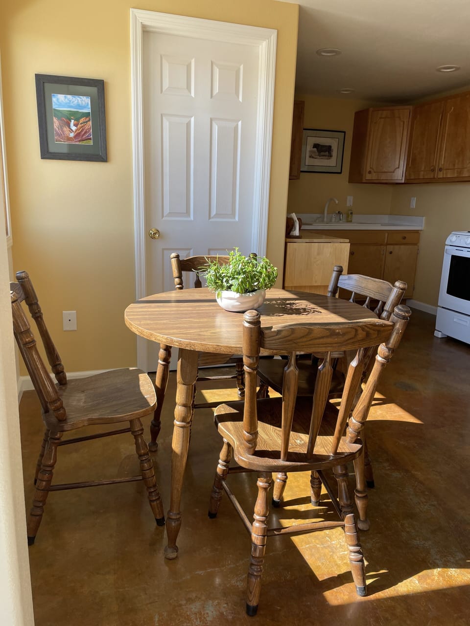 dining table seats 4