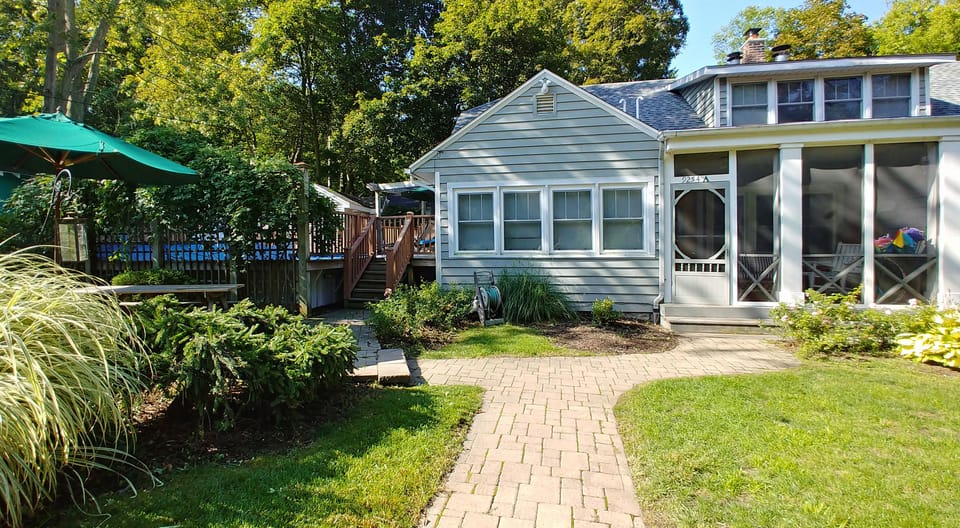 Front of One of our 2 Cottages on the Property. This is Cottage A