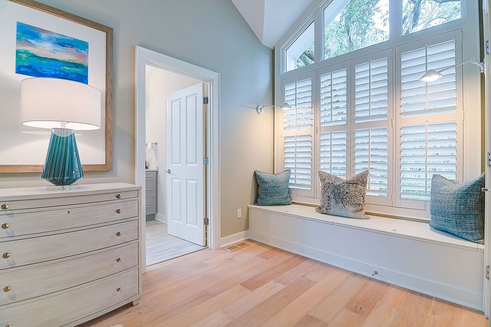 Enjoy a Good Book in this Additional Seating Area