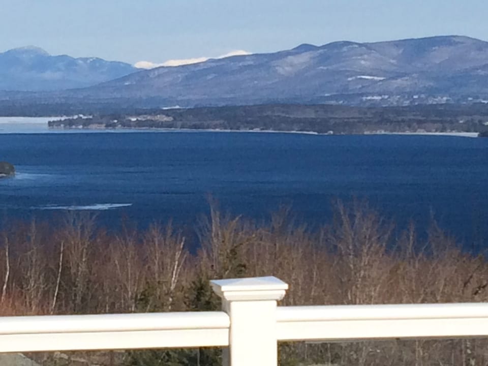 View ofMount Washington in back ground  from deck