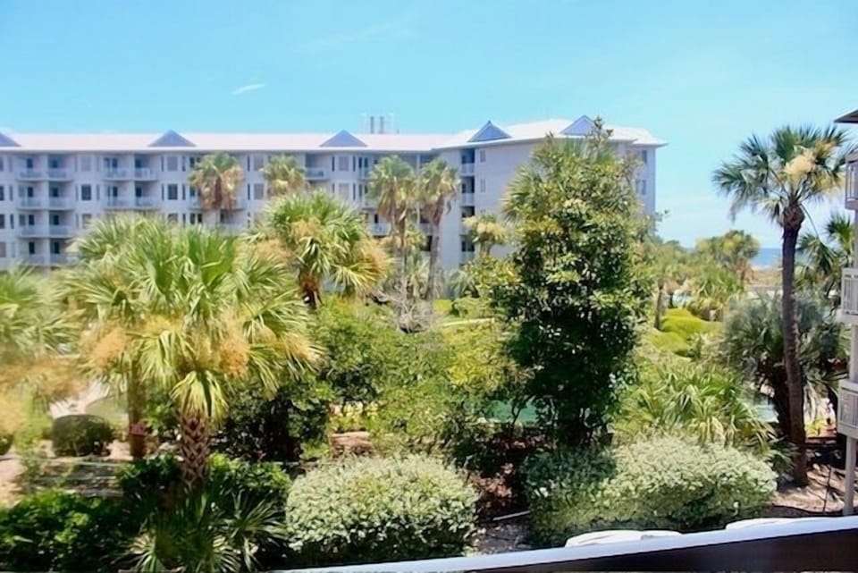 View from the entrance overlooks the SeaCrest and has an ocean view.
