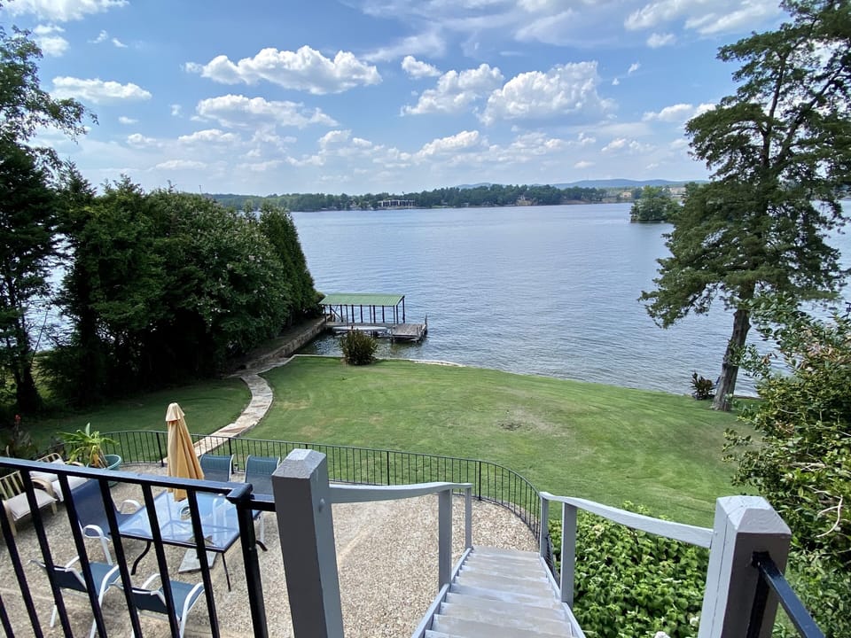 View from the upper balcony