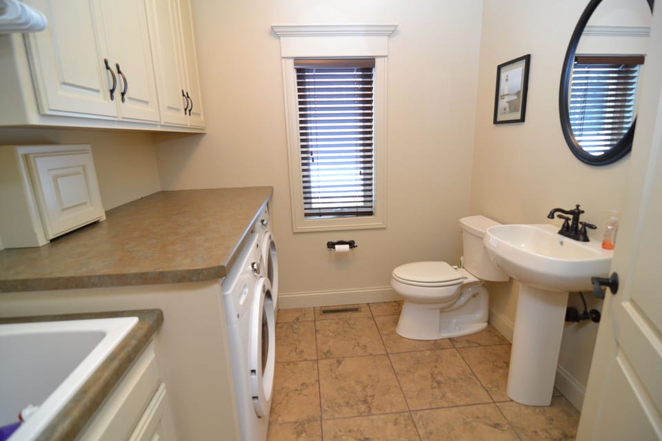 1st floor laundry--1/2 bath
