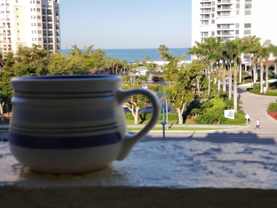 An awesome way ... to start the day ... 