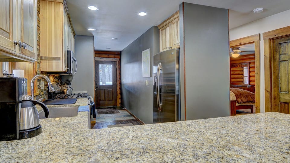 Kitchen from breakfast bar