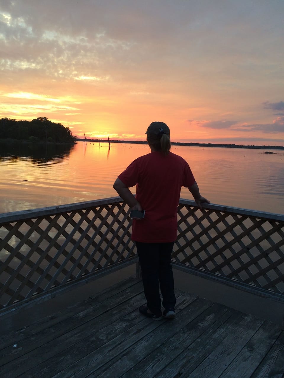 my wife loves the sunsets!