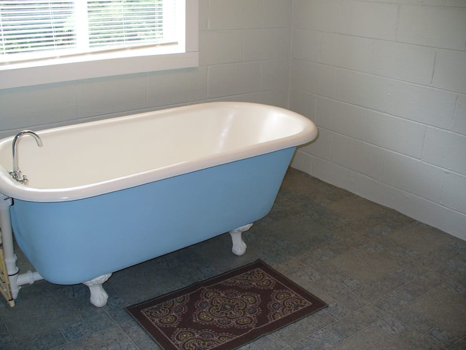 Relax in Antique Tub!