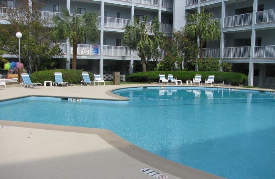 Two outdoor pools