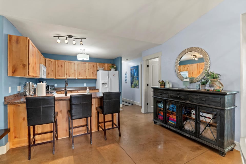 Kitchen/hall way from the dining area
