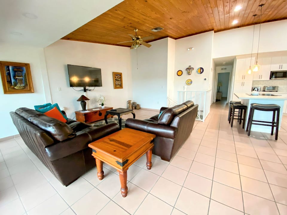 Living Room and Kitchen view.