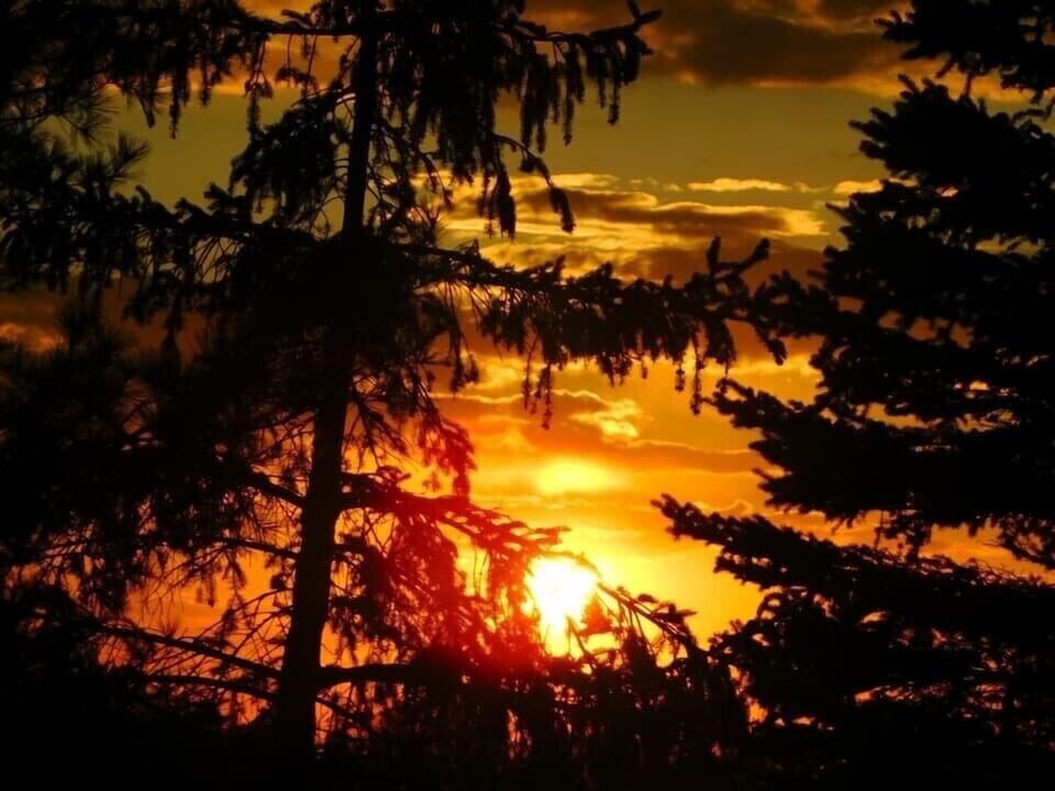 Enjoy the Keweenaw sunsets at a nearby beach or the woods across the street.