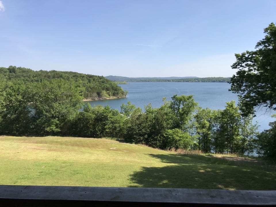 More lakefront from lower deck.  #mostbeautifulview