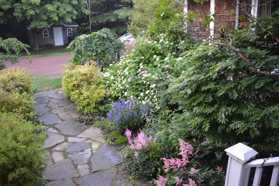 Gardens at front entrance