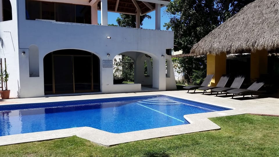 Back of house and Pool