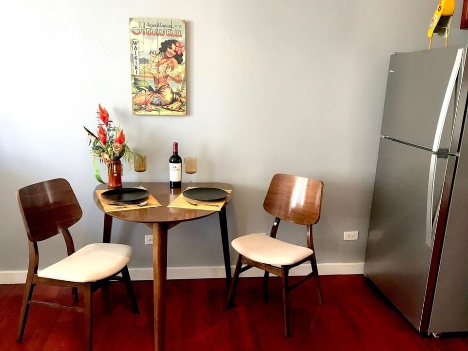 Dining area for 2