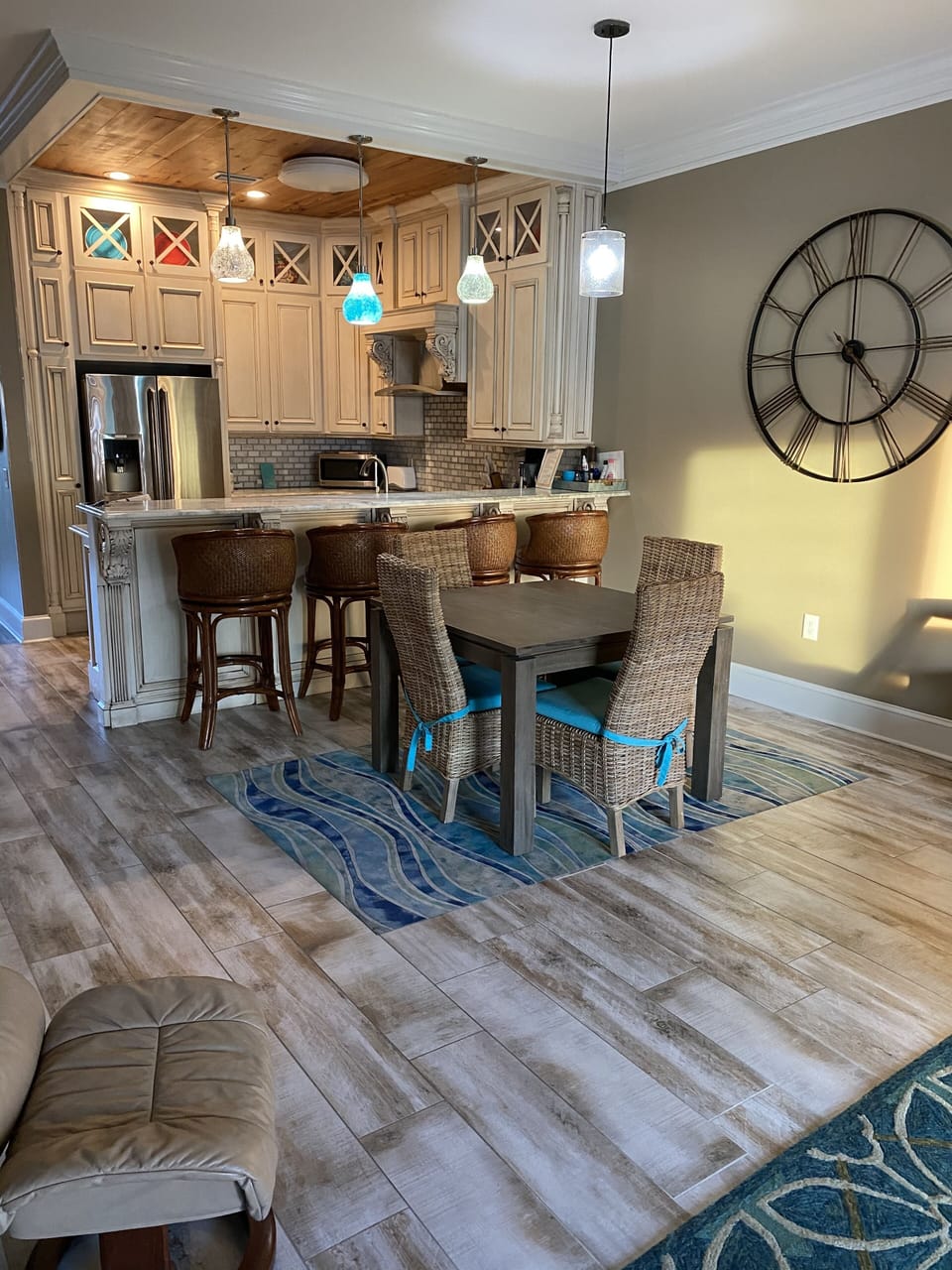 Looking from Living to Dining Area