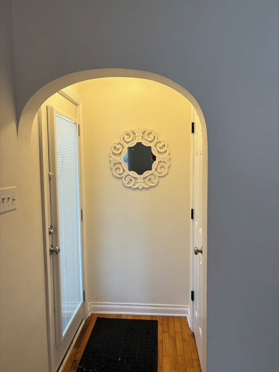 Entryway with Coat Closet