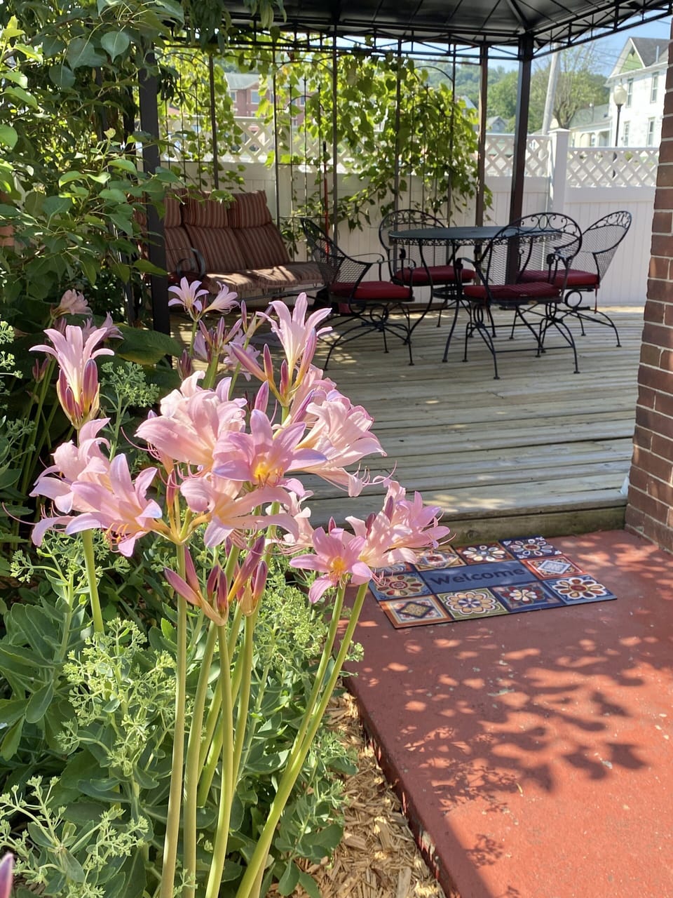 Private Back Patio