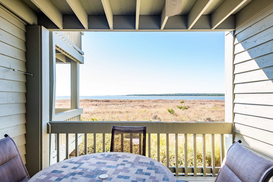 1317 Pelican Watch Villa is situated on the ocean.  Enjoy beautiful sunsets from your deck.