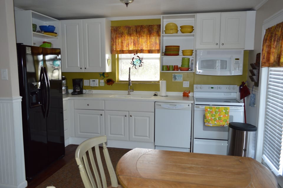 Kitchen From Living Room