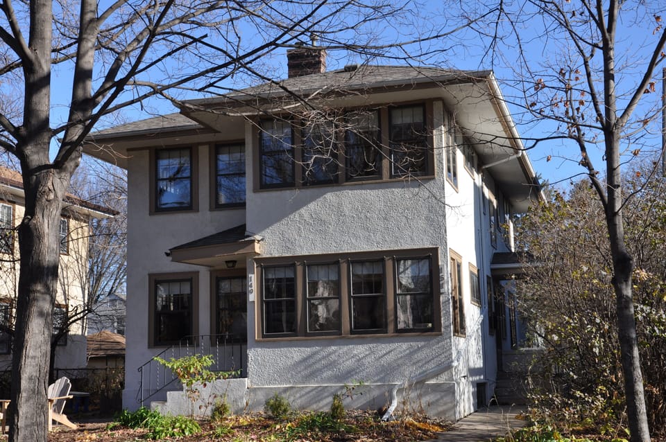 Exterior of the home