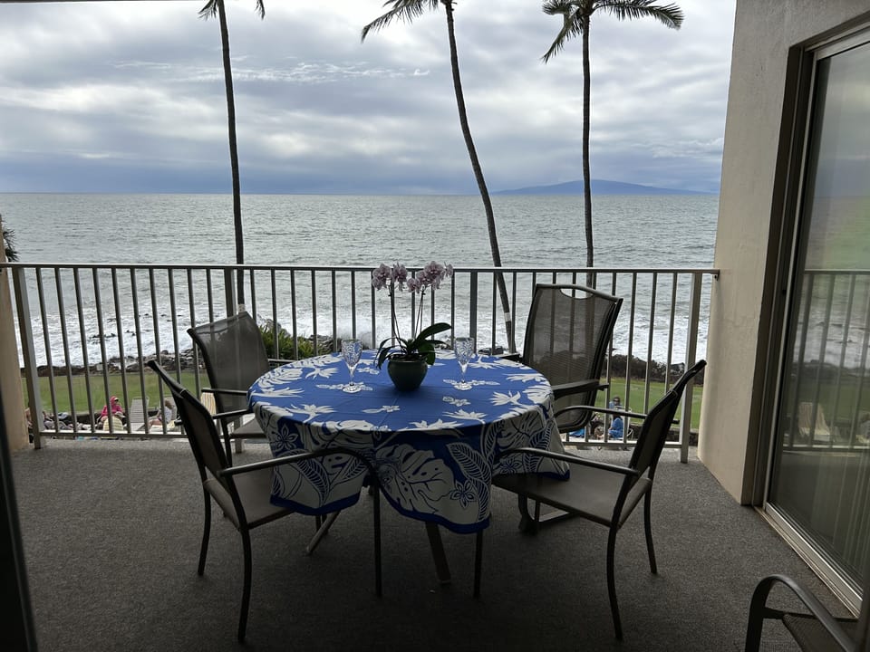 Picture your family on the lanai enjoying the ocean sounds!