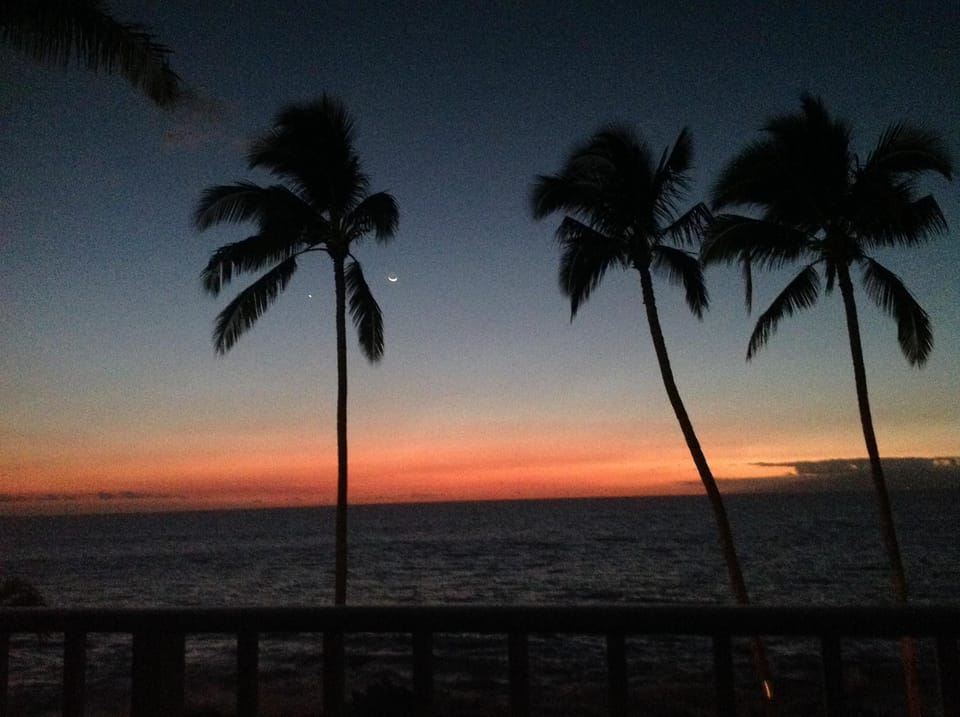 Taken in January, 2017..sunset lasted for hours - it was incredible!