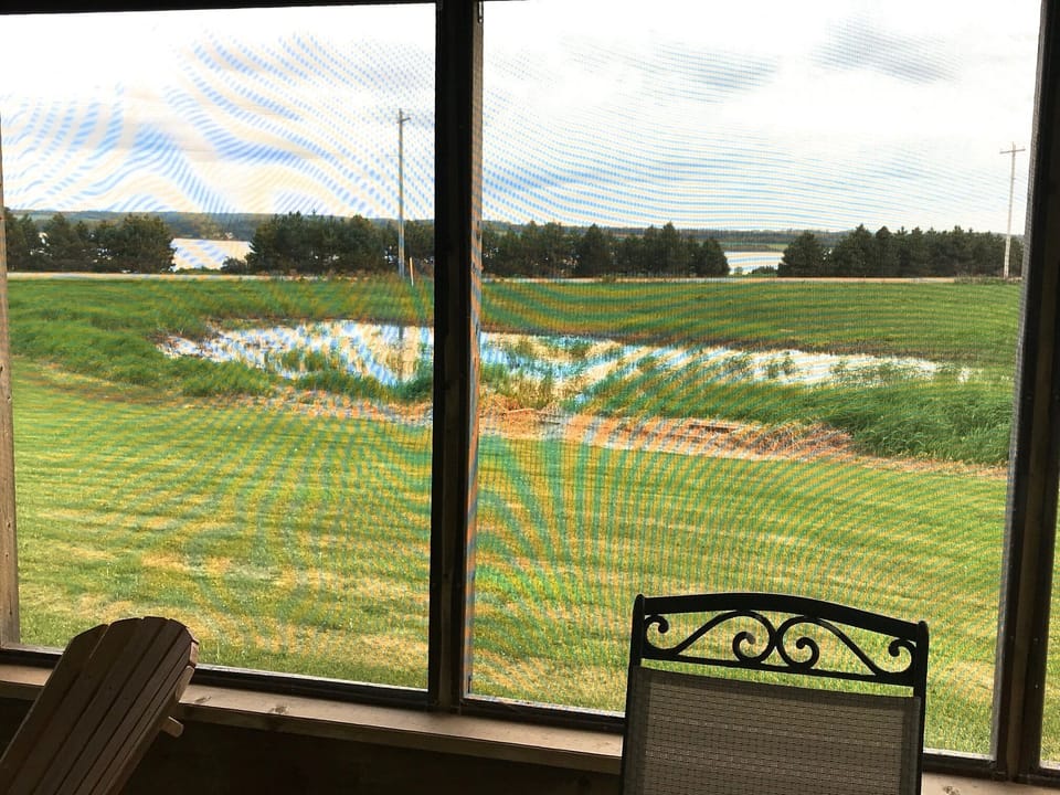 One view from the veranda