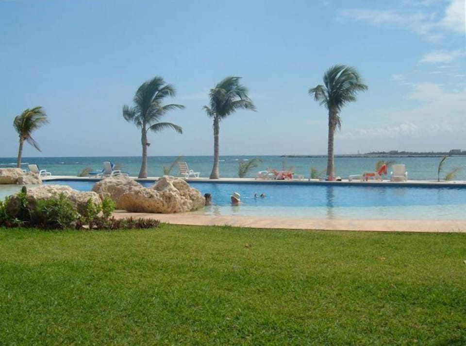 One of the Condo Complex Pools; this one overlooks the beach