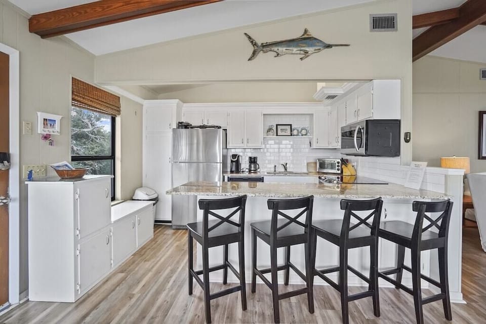 kitchen with seating