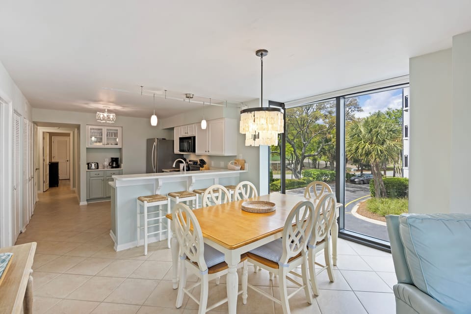 Modern furnishings with a beach vibe!