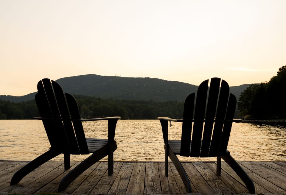 Private dock slip for rental boat. Toxaway Marina delivers directly to the slip!