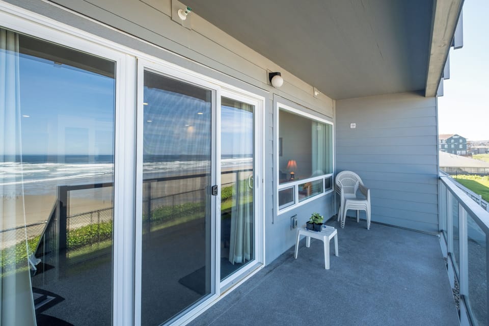 Covered patio. 