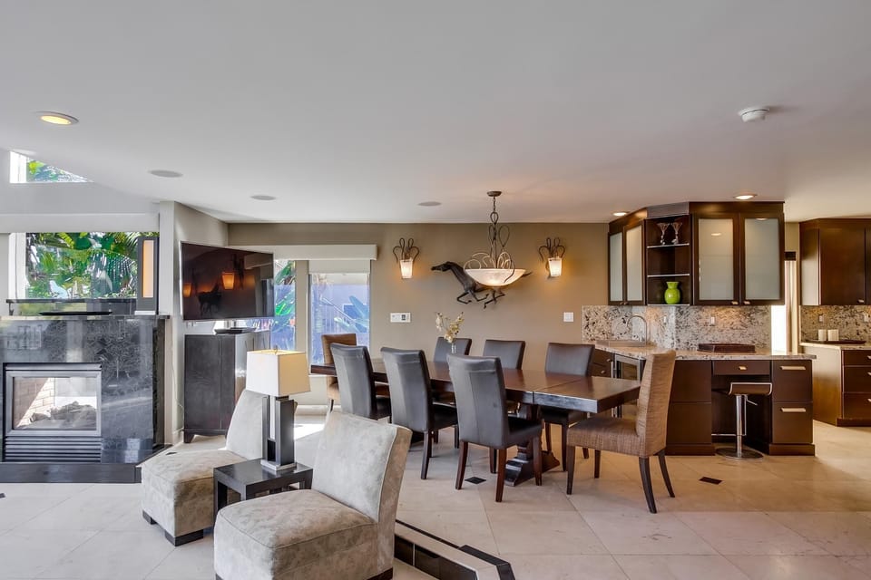 Open concept floorplan