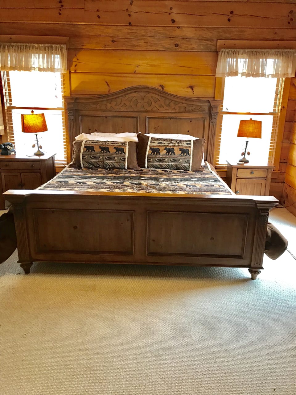Master bedroom King bed