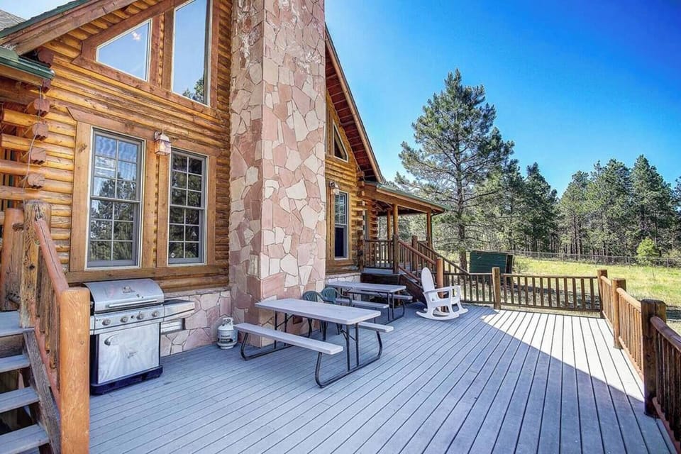 Back Deck with BBQ