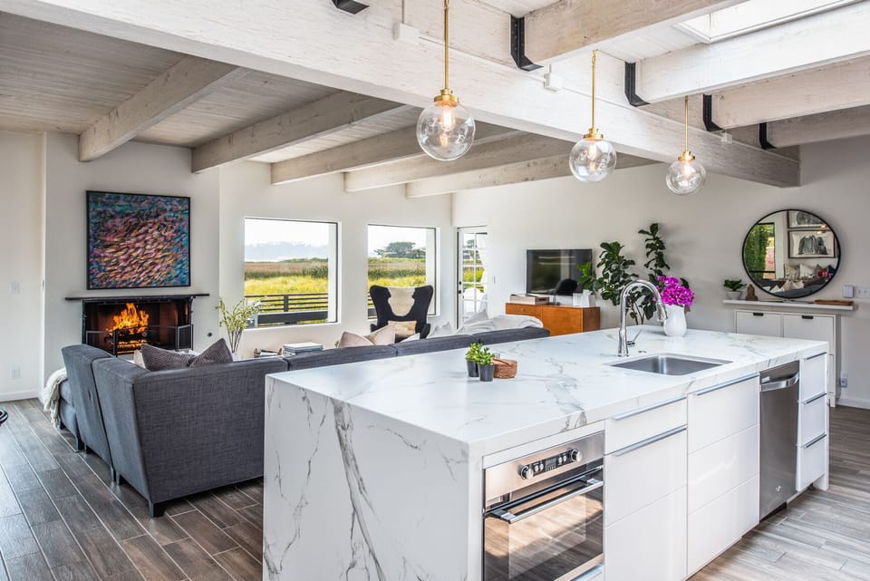 Stylish open concept living!