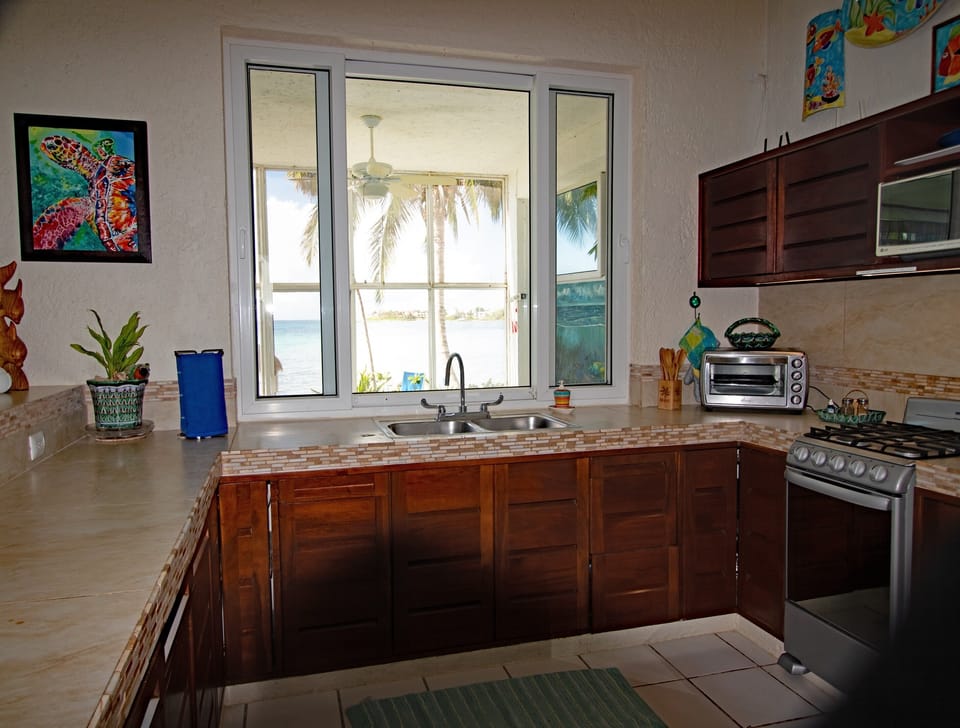 Fantastic views from even the kitchen sink!