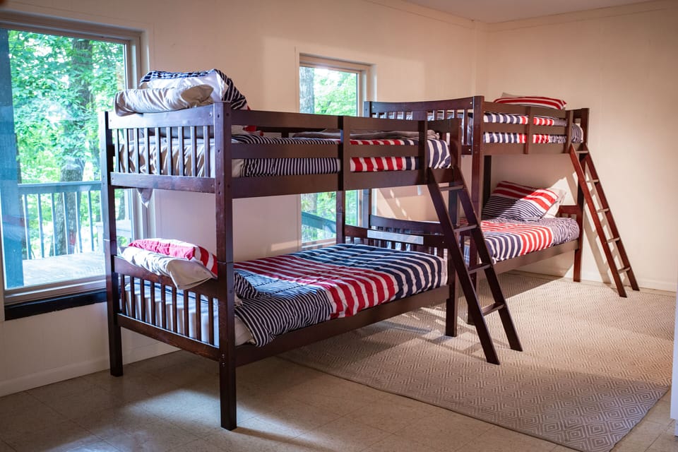 Bunk beds downstairs