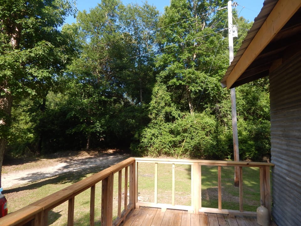 Front Right View from Cabin 