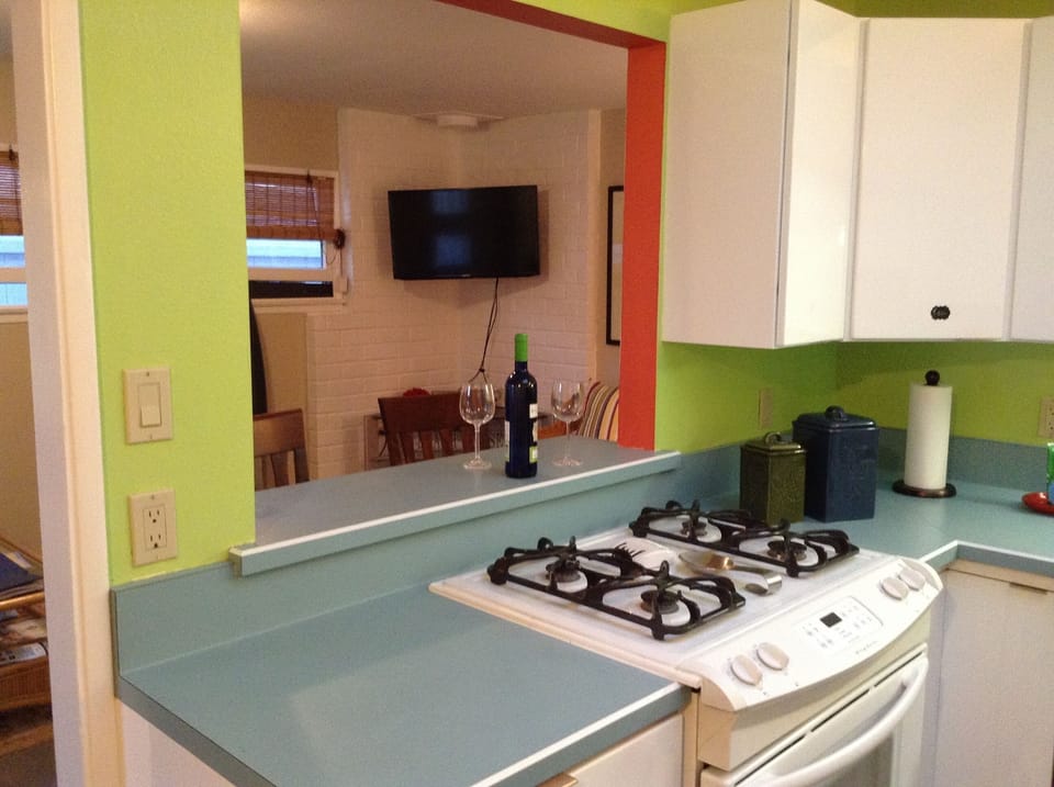 Pass through from kitchen to living room