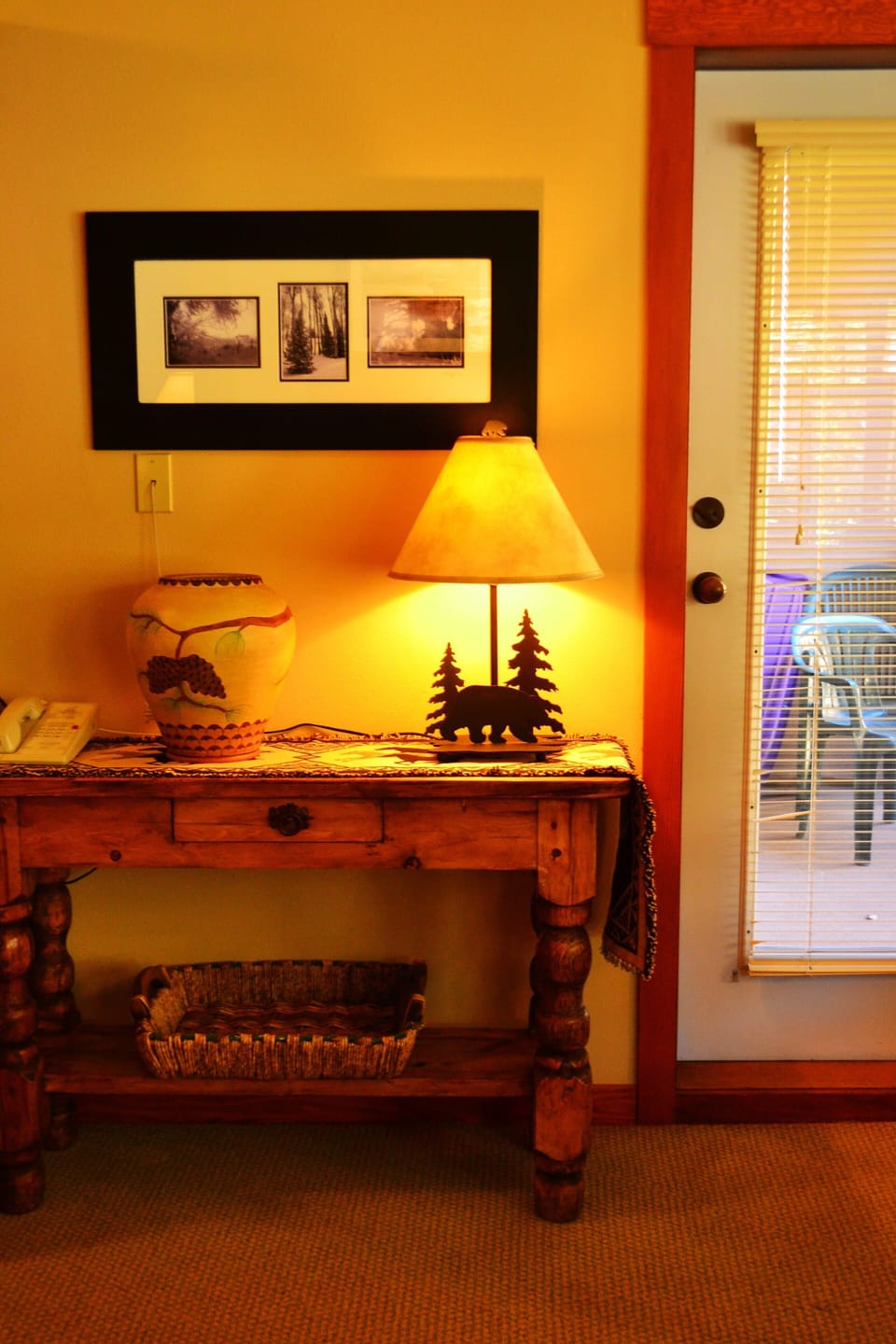 The Door to Deck.