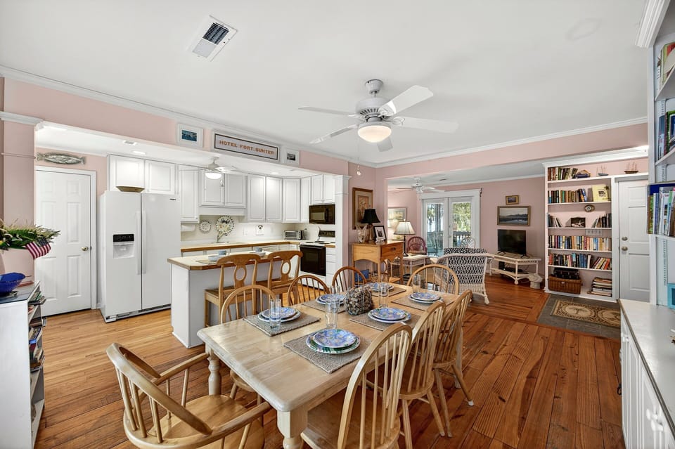 Dining Table and Kitchen