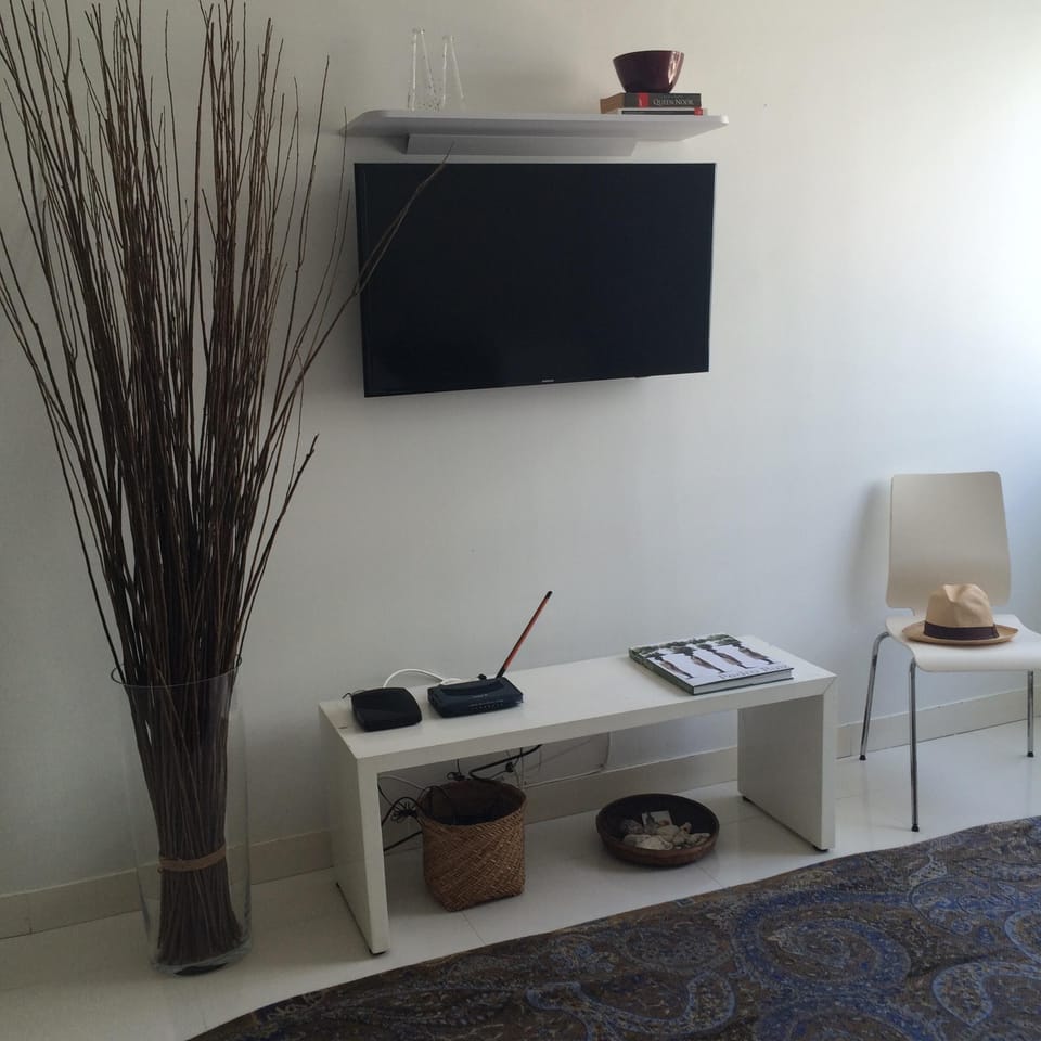 LED TV in master bedroom
