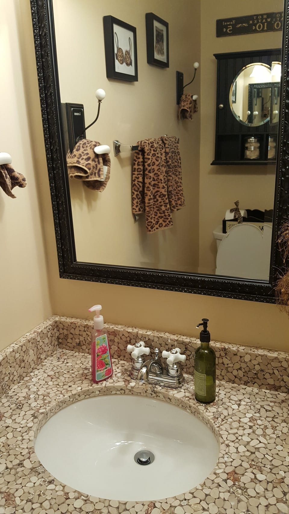 half bathroom on main floor