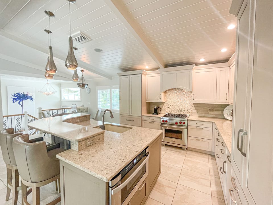 Spacious kitchen