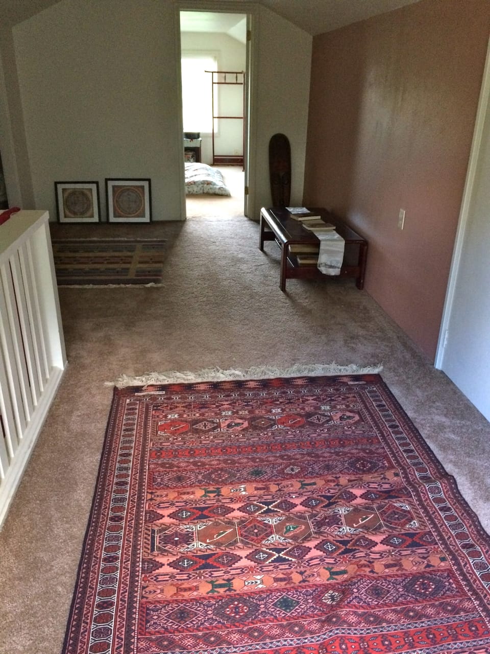 Meditation/Yoga/ Play area - done with items from Nepal