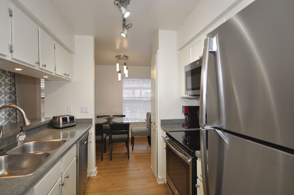 Kitchen with Stainless Steel appliances
