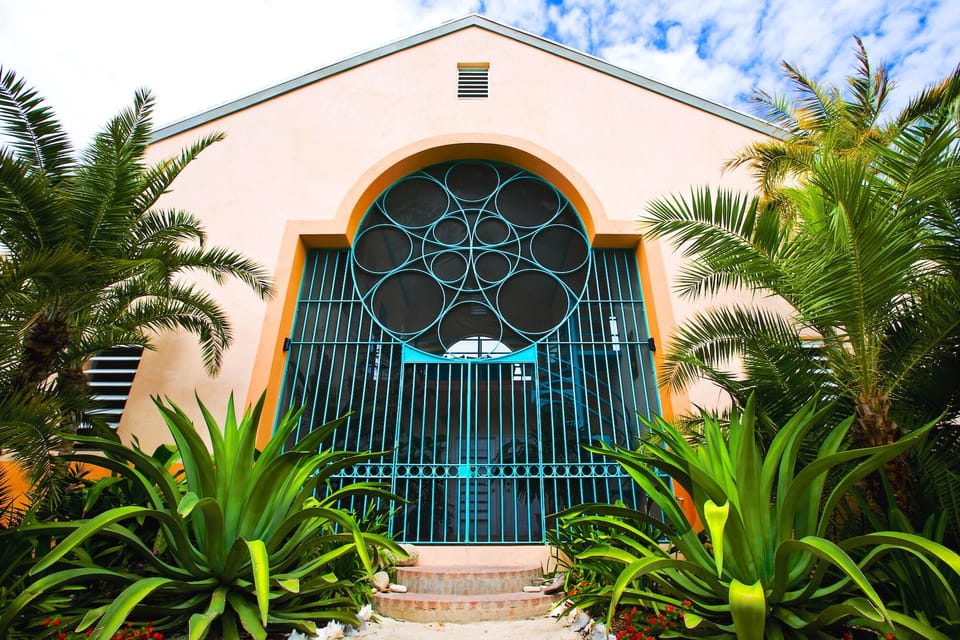Atrium Entrance to Villa Camilla
